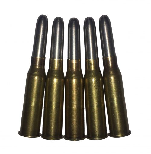 8x50R Austrian Mannlicher Dummy Rounds Snap Caps Fake Bullets J&M Spec INERT